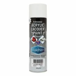 Balchan Acrylic Paint, Gloss White - 400g