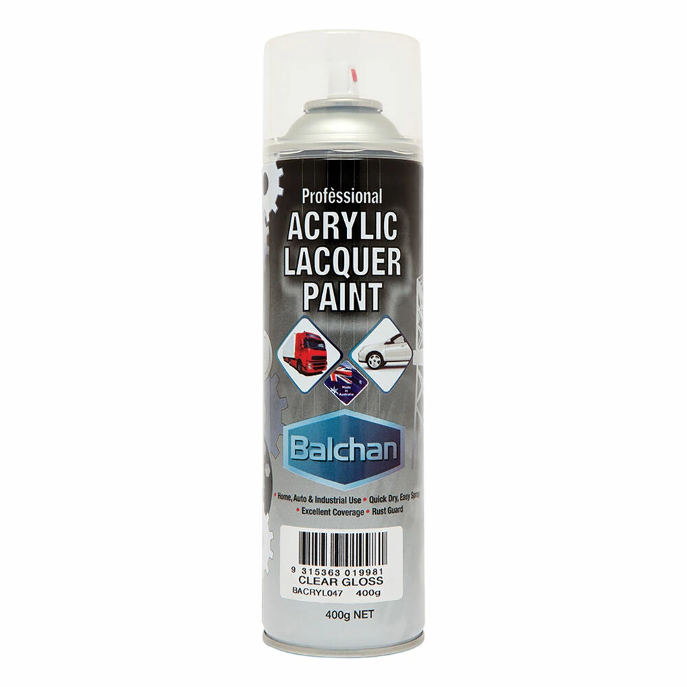 Balchan Acrylic Paint, Gloss Clear - 400g 1 Balchan Acrylic Paint, Gloss Clear - 400g
