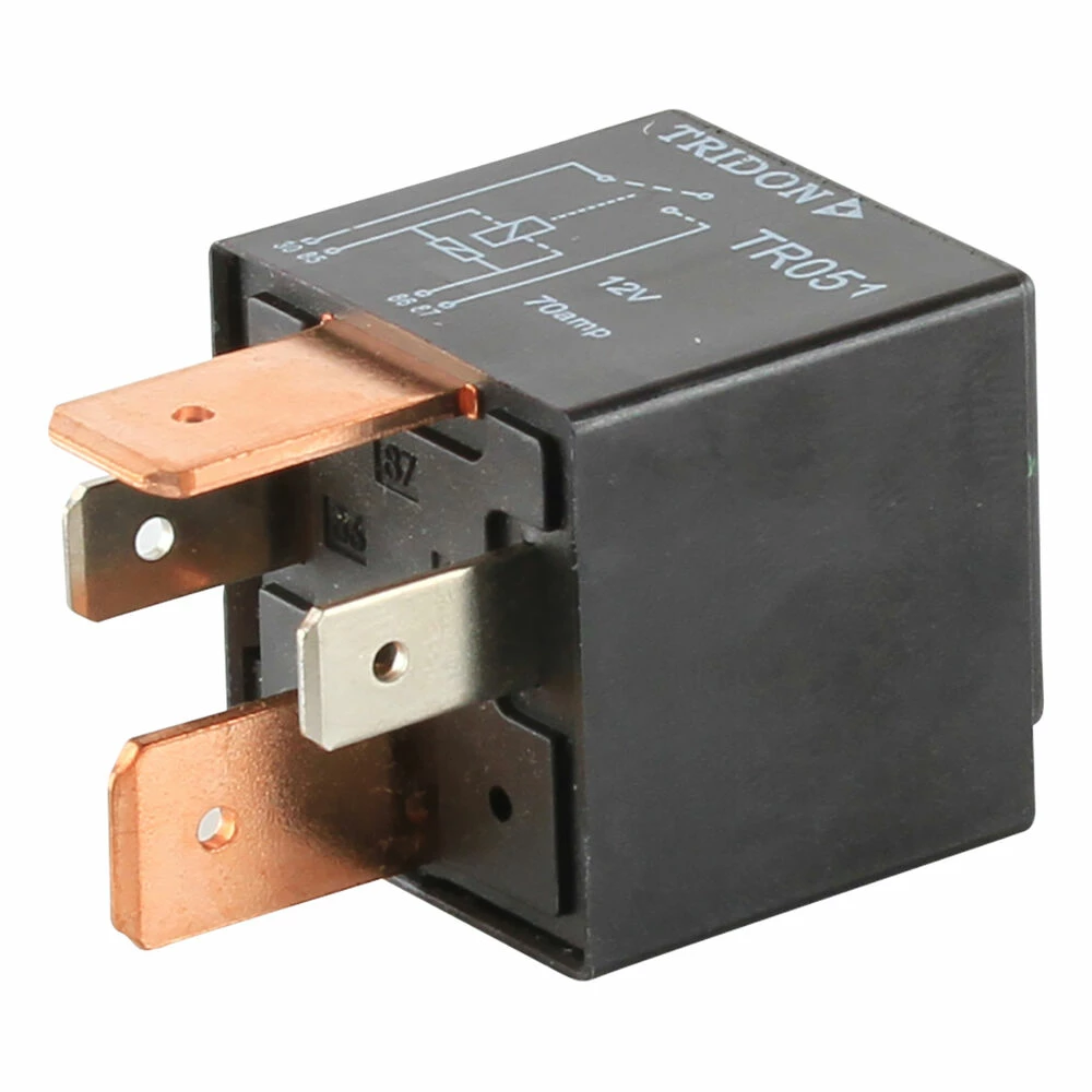 Tridon Relay - 12V 70 Amp 4 Pin, Non Outage - TR051PAC 2 Tridon Relay - 12V 70 Amp 4 Pin, Non Outage - TR051PAC - Image 2