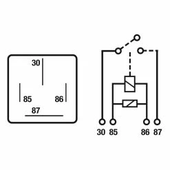 Tridon Relay - 12V 70 Amp 4 Pin, Non Outage - TR051PAC 5 Tridon Relay - 12V 70 Amp 4 Pin, Non Outage - TR051PAC -Detailing Tools Shop SCA 652891 01 hi res