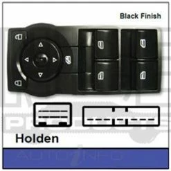 Nice Door Power Window Switch - NPW706SB