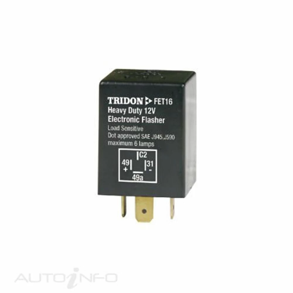 Tridon Electronic Flasher - FET16 1 Tridon Electronic Flasher - FET16