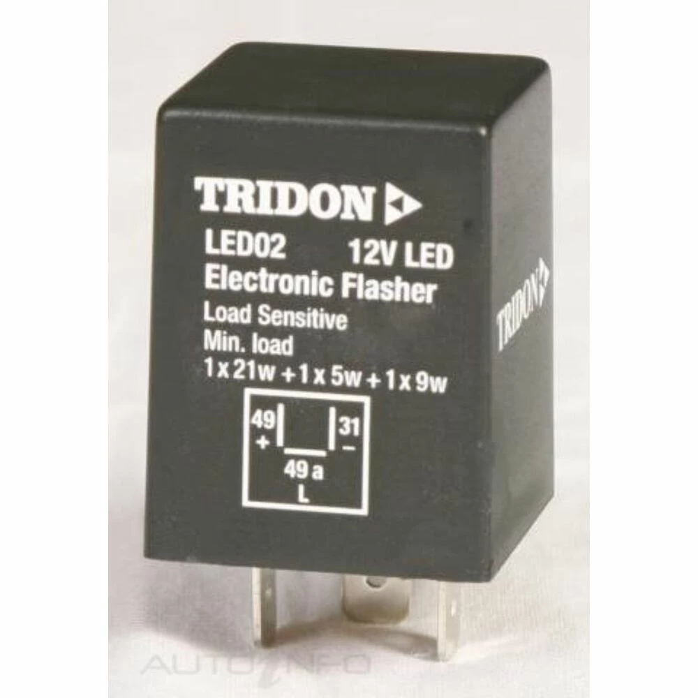 Tridon Flasher LED Electronic - LED02 1 Tridon Flasher LED Electronic - LED02