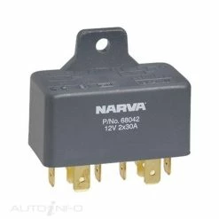 Narva Twin Relay - 30A, 12V