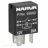 Narva Normally Open Micro Relay - 10A, 24V
