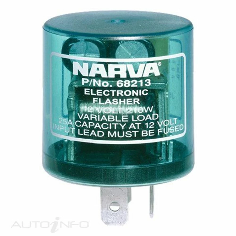 Narva 3 Pin Electronic Flasher - 12V 1 Narva 3 Pin Electronic Flasher - 12V