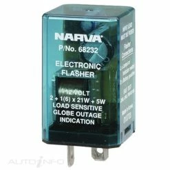 Narva 2 Pin Electronic Flasher - 12V