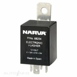 Narva 4 Pin Electronic Flasher - 12V