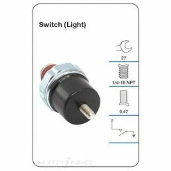 Tridon Oil Pressure Switch (Light) - TPS065