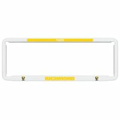 AFL Number Plate Protector - Richmond, 6 Figure Clear Standard