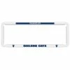 AFL Number Plate Protector - Geelong, 6 Figure Clear Standard