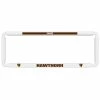 AFL Number Plate Protector - Hawthorn, 6 Figure Clear Standard